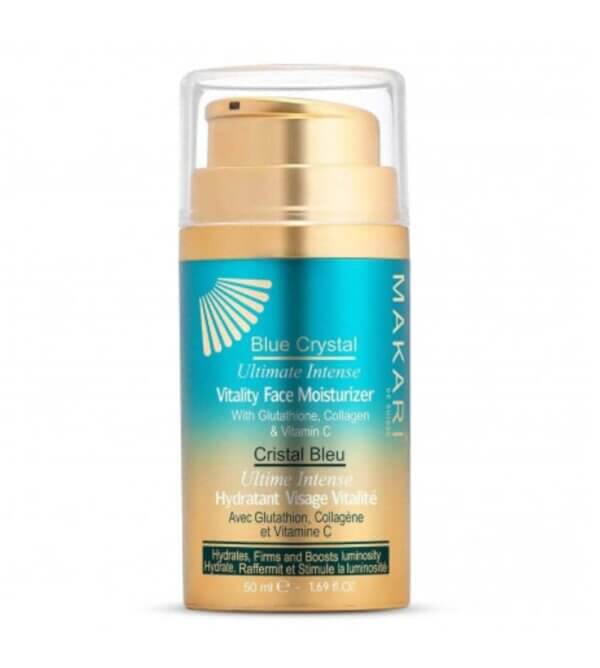Makari Blue Crystal Crème Visage Éclaircissante pour teint uniforme et éclatant