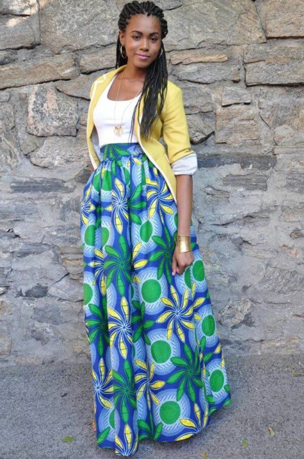 robe africaine en wax
