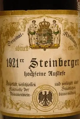 staatsweingut kloster eberbach erbacher steinberger riesling trockenbeer