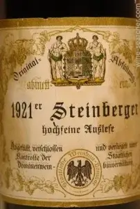 staatsweingut kloster eberbach erbacher steinberger riesling trockenbeer