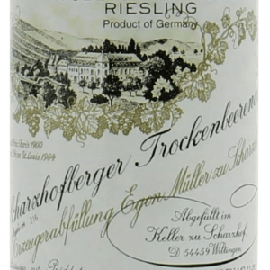 egon muller scharzhofberger riesling beerenauslese